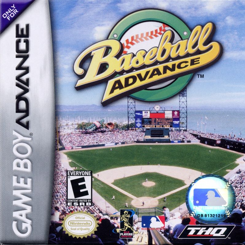 Baseball Advance box art for GameBoy Advance